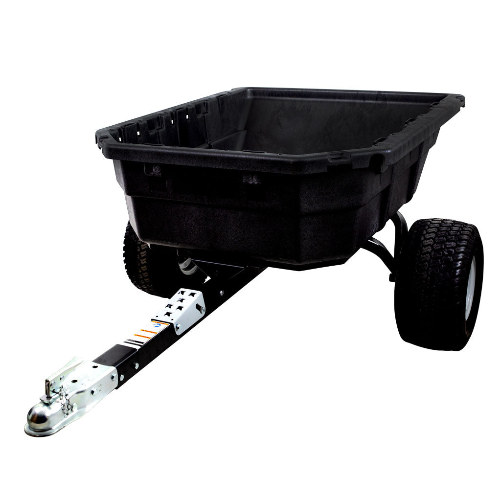 TRAILER POLY SWIVEL ATV DUMP CART 12.5 CU/FT LEVEL CAPACITY / 15 CU/FT HEAPED CAPACITY