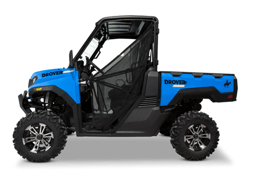 Drover UTV Top of the range multi terrain work vehicle with Winch, Windshields and Roof.