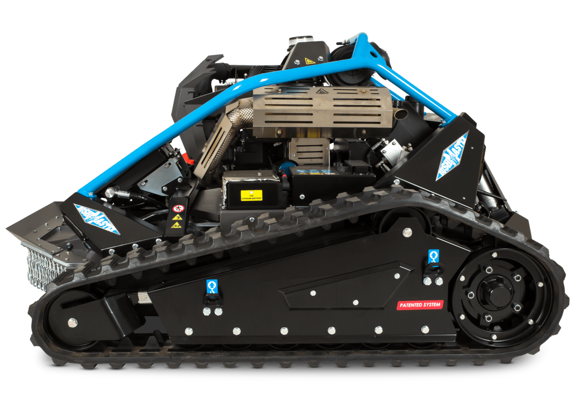 Bushranger Bushmaster RC800 Remote-controlled Incline Track Mower