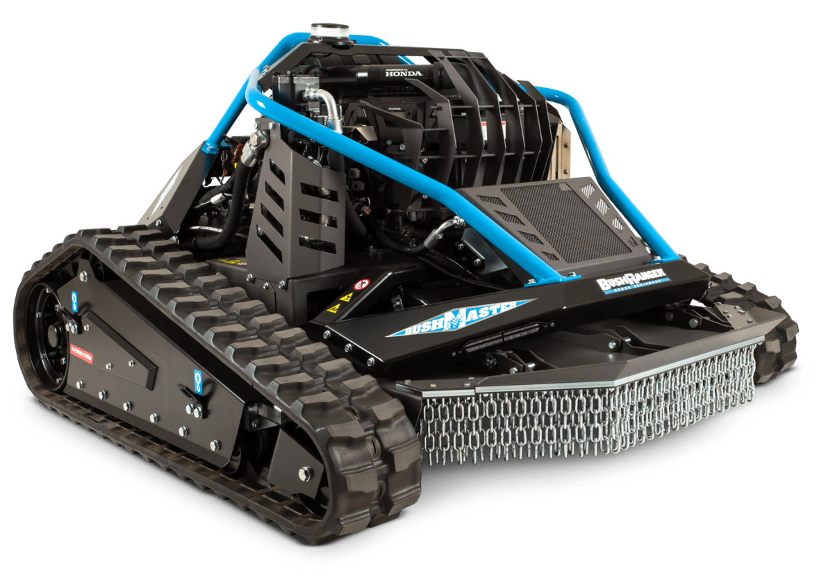 Bushranger Bushmaster RC800 Remote-controlled Incline Track Mower