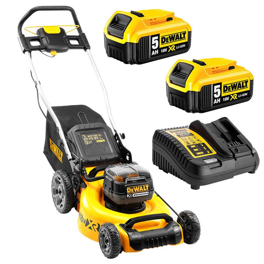 DeWalt DCMW564P2-XE 36V (18V x 2) 5.0Ah XR Li-ion Cordless Brushless Lawn Mower Combo Kit