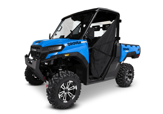 Drover UTV Top of the range multi terrain work vehicle with Winch, Windshields and Roof.