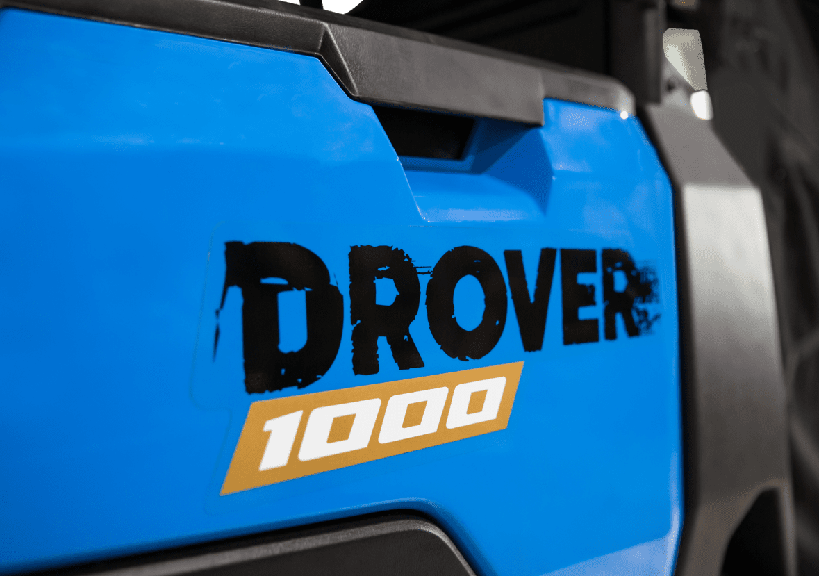 Drover UTV Top of the range multi terrain work vehicle with Winch, Windshields and Roof.