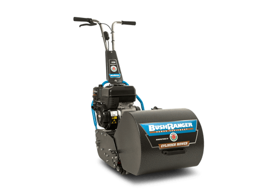 Bushranger Protea SI355 6 Blade HC Rubber, 14" (355 mm) Cut, Cylinder Reel Mower Fitted With A Briggs & Stratton 4 hp Engine