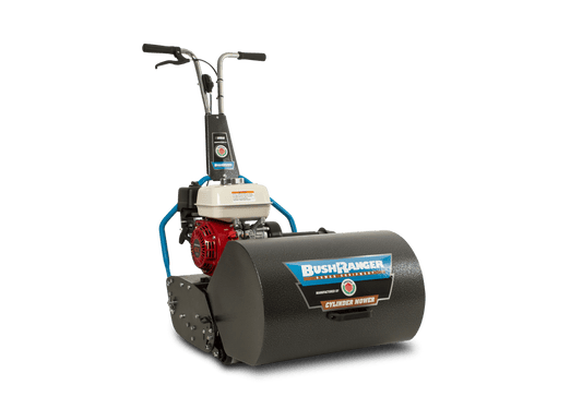Bushranger Protea SI510 9 Blade HC Rubber, 20" (510 mm) Cut, Cylinder Reel Mower Fitted With a Honda 5 hp Engine
